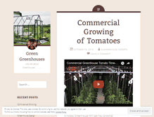 Tablet Screenshot of green-greenhouses.com